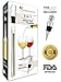 Iceless Wine Chiller - Single 3-in-1 White Wine Chiller Stick, Aerator & Pourer for Any Bottle. Wine Stopper Included!