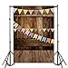 3x5ft LFEEY Vinyl Photography Background Baby Newborn Wood Wall Floor Flags Backdrop,Customizable 1(W)x1.5(H)m For Photo Studio Prop
