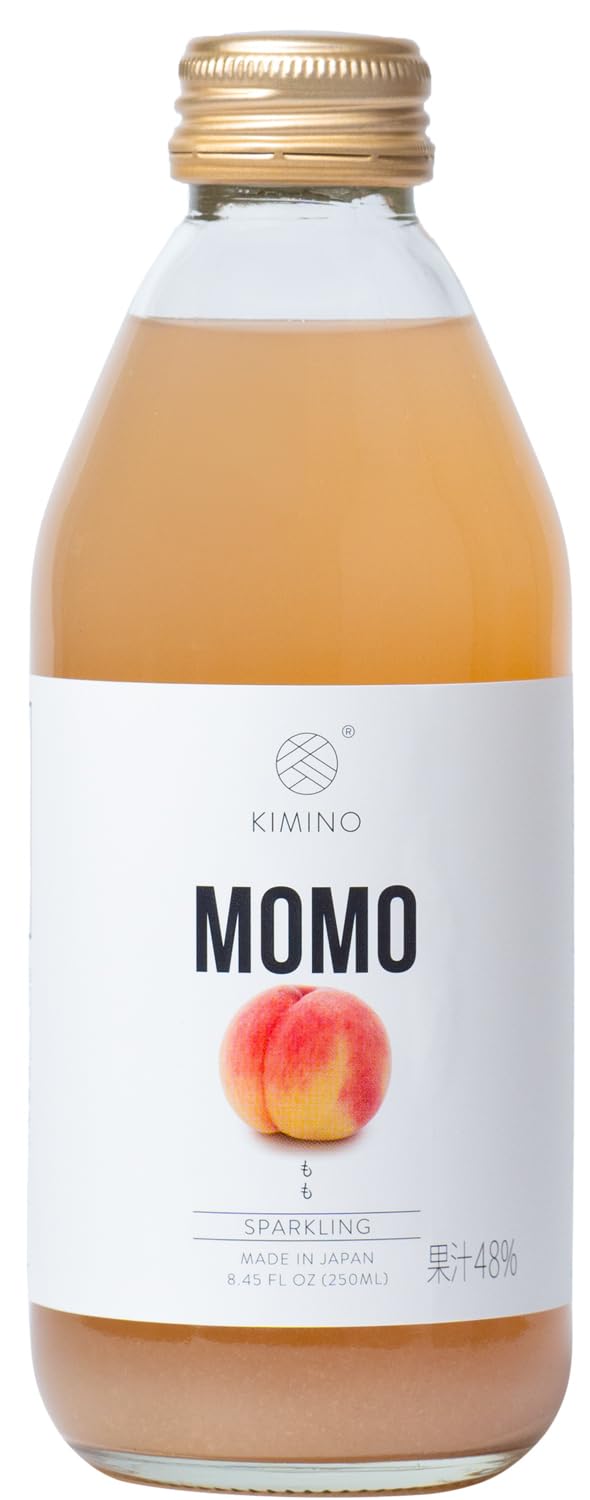 Kimino Sparkling Momo Juice, 8.45 fl oz