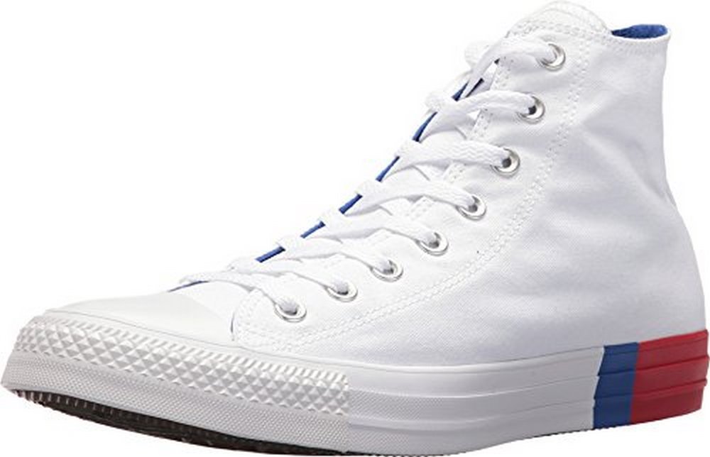 Converse Chuck Taylor All Star Hi Unisex Shoes White/Red/Blue 159639f
