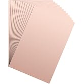 PATIKIL 4x6 inch Double Sided Copper Clad Laminate PCB, 12 Pcs 0.8mm Thickness FR4 Copper Plated Universal Circuit Prototype Board for Etching DIY PCB Kit