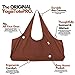 Yogiii Large Yoga Mat Bag | The Original YogiiiTotePRO | Large Yoga Mat Tote Sling Carrier with Side Pocket | Fits Most Size Mats (Burnt Orange)thumb 2