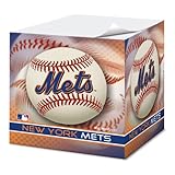 National Design New York Mets 2.75-Inch Sticky Note Cube (CUS-GCS)