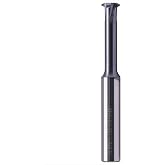 1/2" 12-32 TPI Single Pitch Solid Carbide Thread Mill - AlCrN Coated | 4 Flute Thread End Mill, .372" Cutting Diameter, 3/8" Shank Diameter, Necked to Thread 1.125 Deep, 3" Overall Length