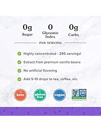 Edulcorantes NuNaturals saborizados con Estevia, 2 fl. oz, Paquete de 10, 1, 1
