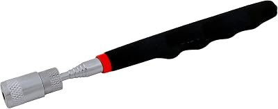Rolson 60379 3.6kg Telescopic Magnetic Pickup Tool with LED Light