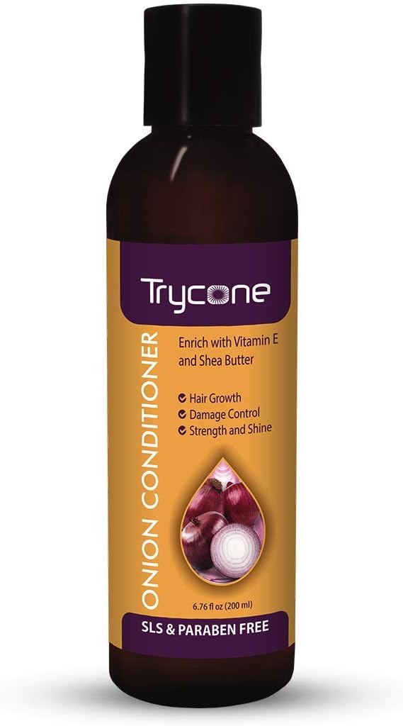 TRYCONEOnion Conditioner for Hair Growth with Vitamin E & Shea Butter, 200 Ml