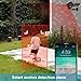 SOLIOM Wireless Outdoor Solar Battery Security Camera, 1080P HD WiFi Home Surveillance Camera, Black