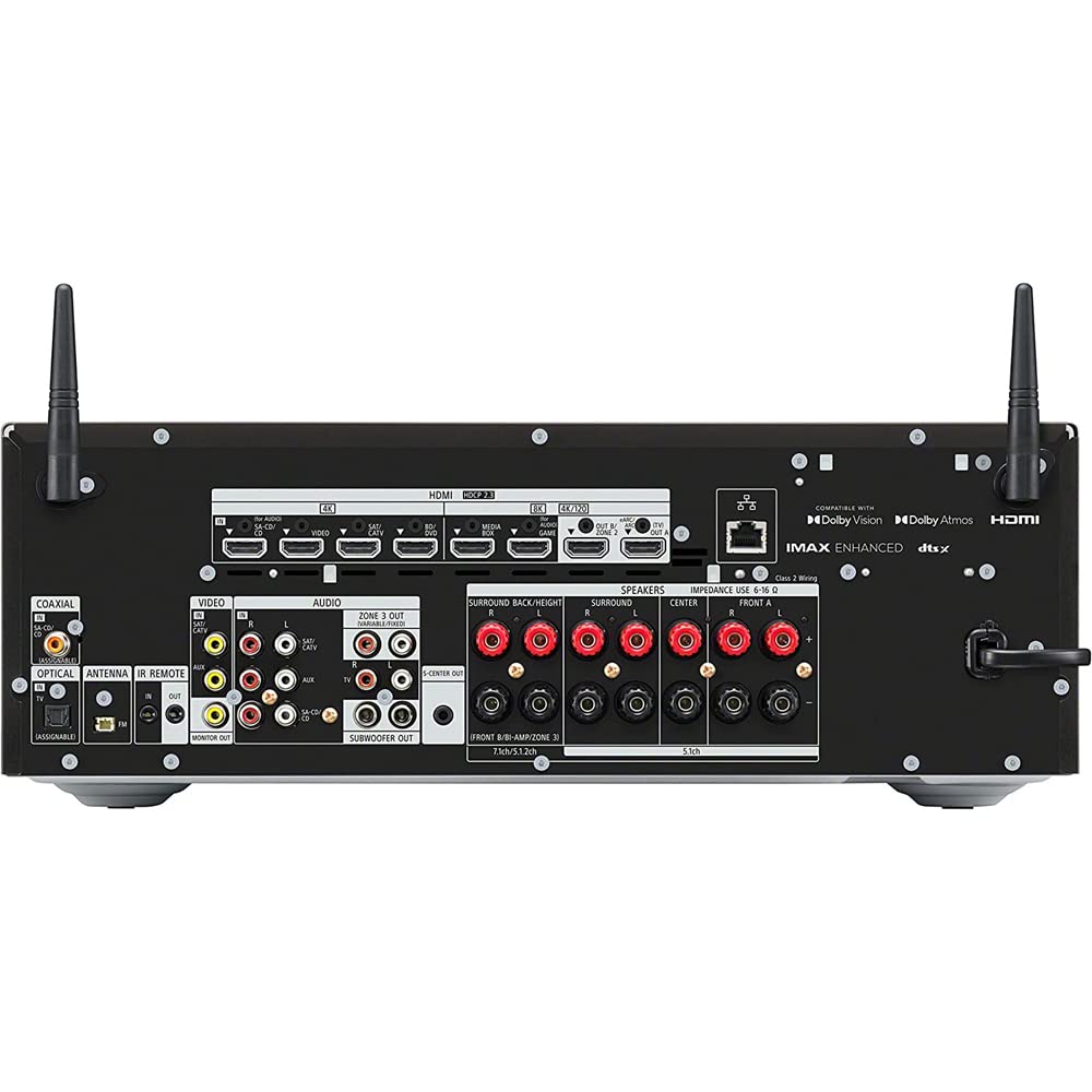 Sony STR-AN1000 7.2 Channel Home Theater 8K A/V Receiver Bundle with 26 Month CPS Extended Protection Pack