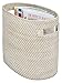 KOUBOO 1060083 Laguna Magazine Basket, Off-White/Latte