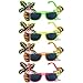 TINKSKY Luau Party Supply Sunglasses Hawaii Themed Photo Booth Props(Random Color)
