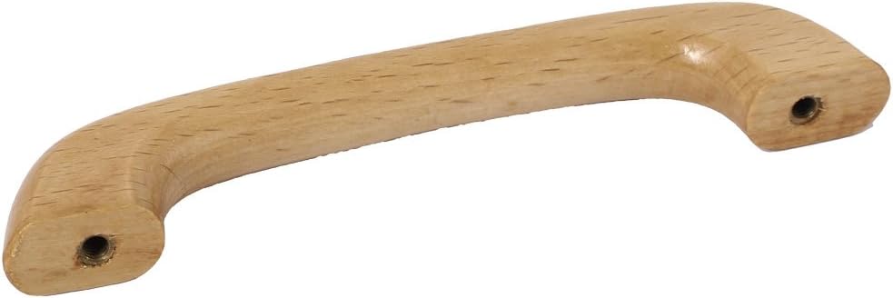 Sourcingmap Cupboard Door Drawer Hardware M4 Thread Hole Wood Pull Handles Beige for Dresser Drawer Wardrobe 10 Pcs - Image 3