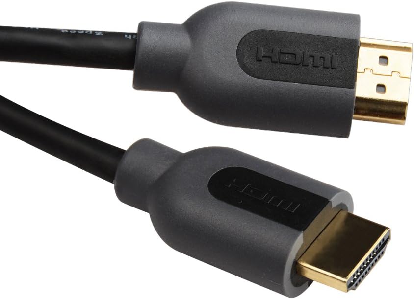 HDMI to HDMI Cable Ultra HD Durable PVC Moulding with 24k Gold Plated Connector, Hight Speed Supports TV, Ethernet, 3D, 4K and Audio Return, Video 4K UHD 2160p (1 Pack 9 Feet Cable)