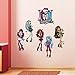 Fangeplus(TM Removable Monster High DIY Art Vinyl Quote Wall Sticker Decal Mural Home Stickers Decor 35''x23''