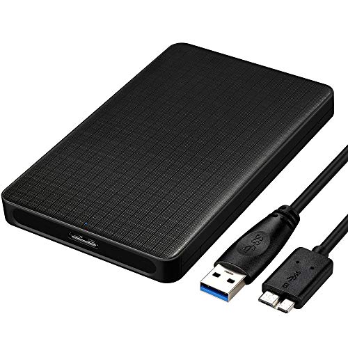 Neeyer 2.5" Hard Drive Enclosure USB 3.0 to SATA III External HDD/SSD Enclosure - Optimized for 9.5mm 7mm 2.5" SSD, Tool Free UASP 2TB - Thumbnail 6