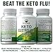 Keto Electrolytes - Beat the Ketosis Flu with Fast Recovery Supplement (120 Capsules). Best 4 Unflavored Salts. Magnesium, Calcium, Sodium, Potassium for Ketosis Hydration. Zero Carb Electrolyte Pills
