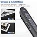 ESYWEN Wireless Presenter Remote RF 2.4GHz Presentation Dual Modes with Bluetooth Remote Control PowerPoint Clicker Presenter for Mac/PC/iPad