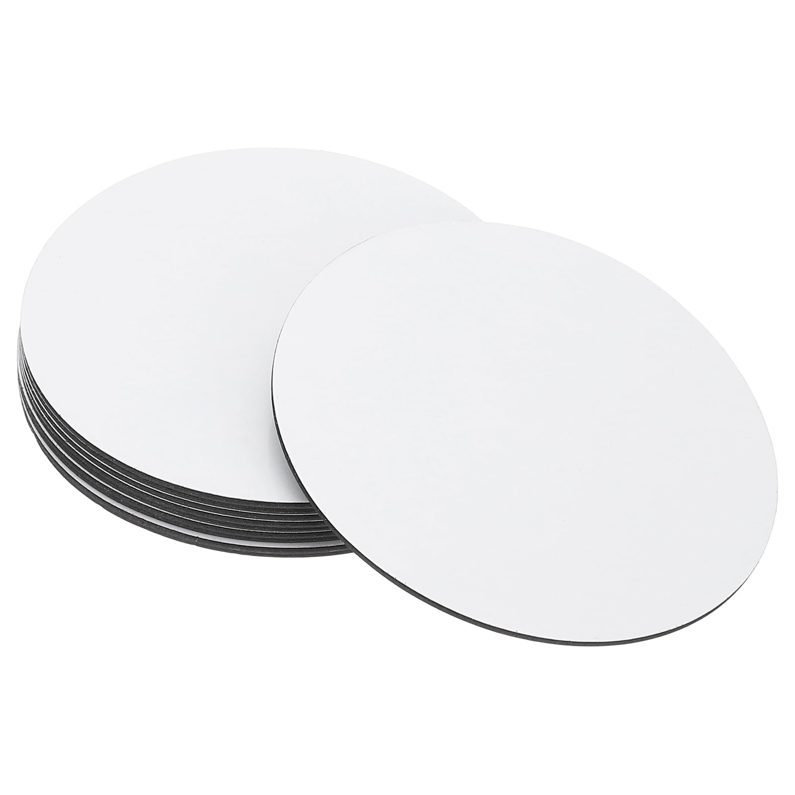 PATIKIL 3x3 in Sublimation Magnet Blanks, 20pcs Sublimation Blanks Products Personalized Refrigerator Magnets for Kitchen Fridge Home Decor, Round