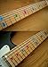 Fretboard Markers Inlay Sticker Decals for Guitar Bass - Space Invaders (Colored)