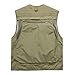 Fish Multifunctional Fly Fishing Waistcoats with15 Pockets for angler, photographer