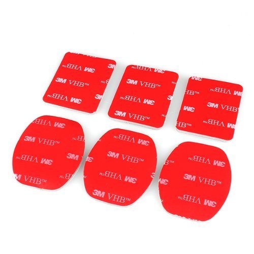 SopiGuard 3M Sticker Set for Gopro Helmet Mount for Gopro Hero4/3+/3/2/1