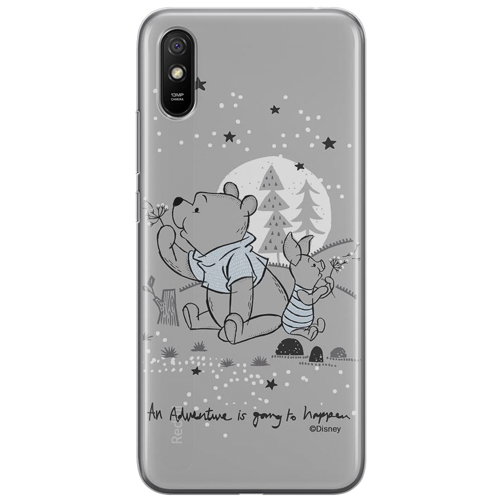 ERT GROUP mobile phone case for Xiaomi REDMI 9A original and officially Licensed Disney pattern Winnie the Pooh and friends 008 optimally adapted to the shape of the mobile phone, case made of TPU