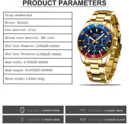 Mens-Watches-Chronograph-Stainless-Steel-Waterproof-Date-Analog-Quartz-Fashion-Business-Wrist-Watches-for-Men