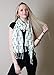 Anika Dali Bella Doxie Dachshund Dog Scarf, Animal Lover Shawl (Emerald)