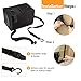 Car Trash Can - Garbage Bag with Lid Waterproof Leakproof No Smell Foldable 2 Gals Portable Rubbish Litter Bin with Storage Pockets Headrest Hook for Console/Headrest/Car Door/Glove Box