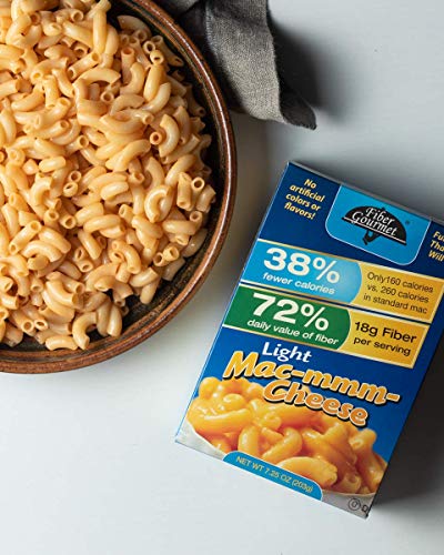 Fiber Gourmet Light Pasta (Mac&Cheese, Pack of 6)