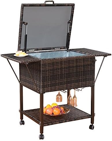 outdoor cooler cart