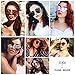 SOJOS Fashion Cateye Sunglasses for Women Oversized Flat Mirrored Lens SJ1055 with Thin Gold Frame/Pink Mirrored Lens