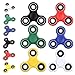 Quirkio - Hand Spinner Tri Fidget Spinner R181 Ball Desk Toy EDC Stocking Stuffer Kids/Adult (Blue)