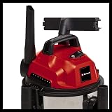 Einhell 1250W Wet Dry Vacuum Cleaner 20L Stainless Steel Tank Blow Function view 6
