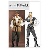 Butterick Patterns B4574 Men's Costume, Size XM (SML-MED-LRG)
