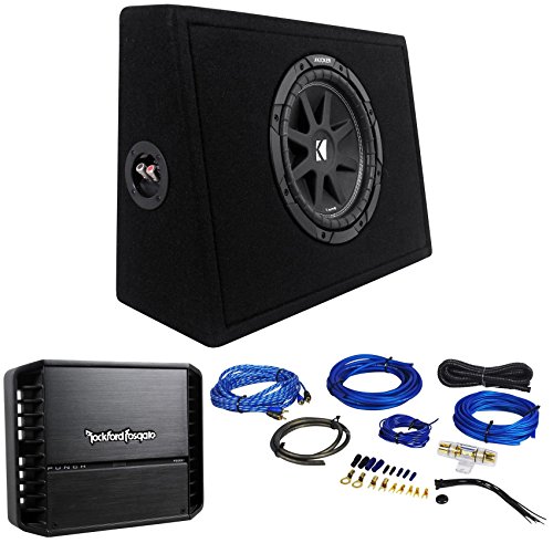 Kicker 43tc104 Comp 10 Subwoofer Slim Sub Box Rockford Amplifier