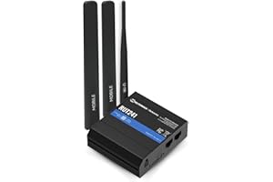 Teltonika RUT241098000 (North America Version) Industrial 4G LTE Cellular Router, 4G LTE Wi-Fi Router, Automatic failover, Ad