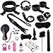 Mwergkou Play Bsdm Kits for Couples 18pcs Leather, Set Adult Six Toys for Couples Kit, Six Toy for Men Womenthumb 1