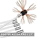 Chimney Sweep Kit: 27 Foot Drill-Powered Rotating Cleaner | Cuts Through Creosote With Ease | Clean From The Bottom Up | Quick-Snap Locking Rods | Safe On All Fireplace Chimneys & Wood Burning Stoves.