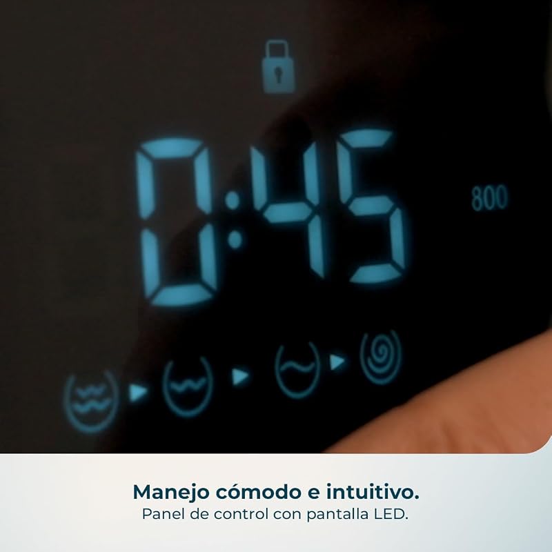 Lavadora Carga Frontal 7Kg Bolero DressCode 7450 Inverter. 1850W, 1200 rpm, Clase A-10%, Bajo Consumo, 16 programas, Panel Inox, Allergy Care, Pearl Drum, Función Silence, KidLock, Blanco