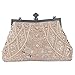 Bagood Women's Vintage Style Beaded And Sequined Evening Bag Wedding Party Handbag Clutch Purse