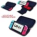 Nintendo Switch Carrying Case - Protective Deluxe Travel Case - Black Ballistic...