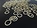 Amazing Drapery Hardware Rings for Shades -Qty- 50 Rings