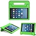 MoKo Case for All-New Amazon Fire HD 8 (2016 6th Generation) - Kids Shock Proof Convertible Handle Light Weight Protective Stand Cover Case for Fire HD 8 Tablet (6th Gen, 2016 release Only), GREEN
