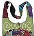 KayJayStyles Sun Moon Hippie Boho Slouch Bag Sling Nepal Cross Body Bag (Lime)