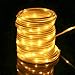 Sanniu 33ft USB Powered LED String Lights, Waterproof Outdoor & Indoor Mini Decorative Copper Wire Starry Fairy Rope Lights for Bedroom, Christmas, Parties, Wedding, Centerpiece. (10m/33ft Warm White)