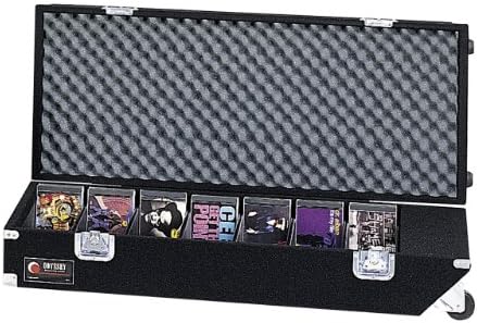 Odyssey Ccd320Pw Carpeted Cd Case With Recessed Hardware For 320 Jewel Cases