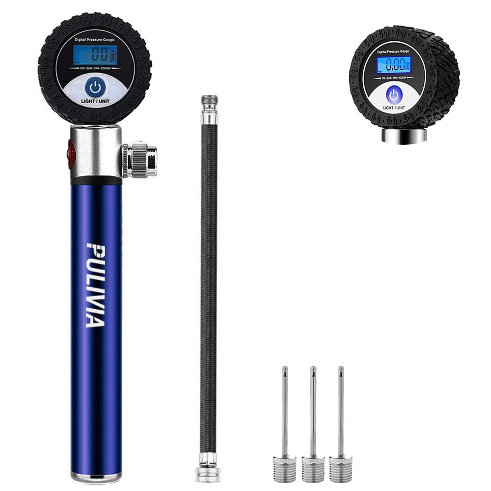 Buy PULIVIA Sport Ball Pump with Digital Pressure Gauge, Ball Air Pump
