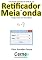 Livro Calculando a tensão de saída de um Retificador de Meia onda Programado em Visual Basic