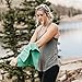 YuccaTowl Microfiber Towel, Premium Towels set of 2 (XL, M) for Travel, Gym, Camping, Beach or Bath. Best gift for travelers, women or men.